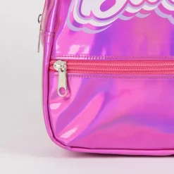 Cerdá Kids Para El Cole^Mochila Casual Iridiscente Barbie 100% PU Rosa