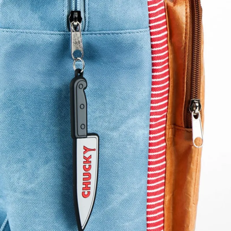 Hot Mochila Casual Polipiel Chucky - Estilo y Funcionalidad Chucky Muñeco Diabólico|Coleccionismo De Miedo Y Terror