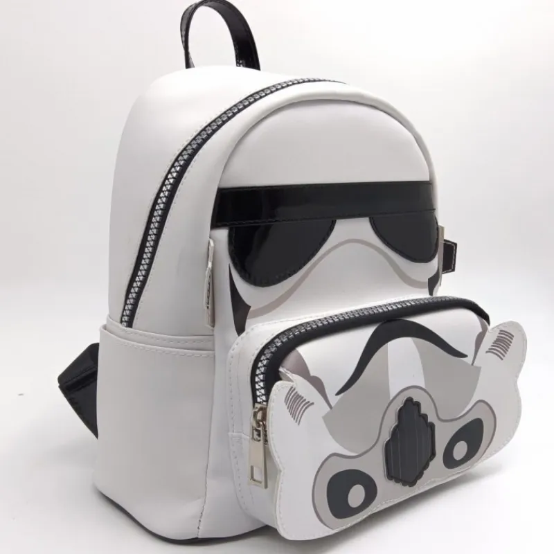 Cerdá Adult Regalos Star Wars Por Personaje |Complementos Star Wars^Mochila Casual Star Wars Stormtrooper Polipiel Blanca