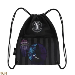 Online Mochila cordones Miércoles y violonchelo Miércoles Miércoles Addams