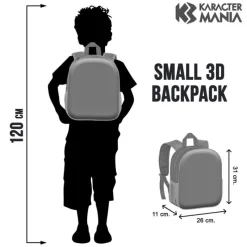 Online Mochila 3D Rosa Sanrio Hello Kitty Infantil con Relieve Tiempo Libre Kids|Para El Cole