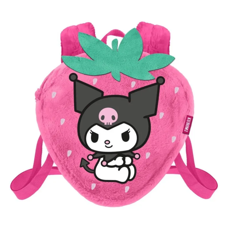 Outlet Mochila de peluche Hello Kitty Kuromi Strawberry Para El Cole