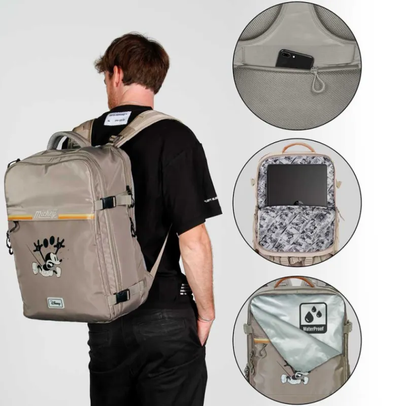 Online Mochila de Viaje Disney Mickey Mouse Face Bolsos Y Carteras Disney