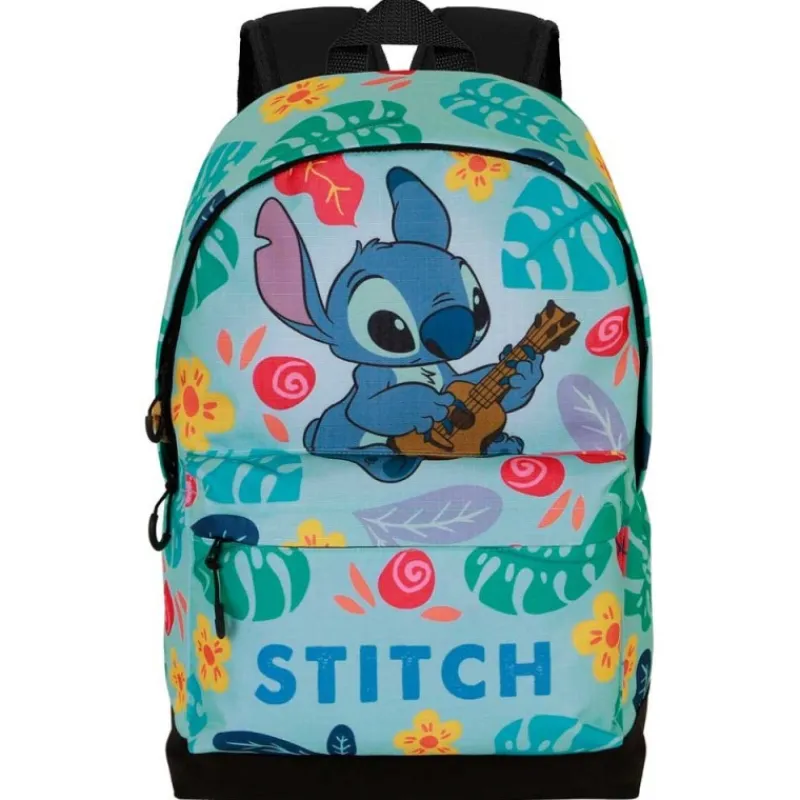 Outlet Mochila Disney Lilo y Stitch Guitar HS FAN 2.2 Verde Películas Y Personajes De Disney ·Lilo Y Stitch