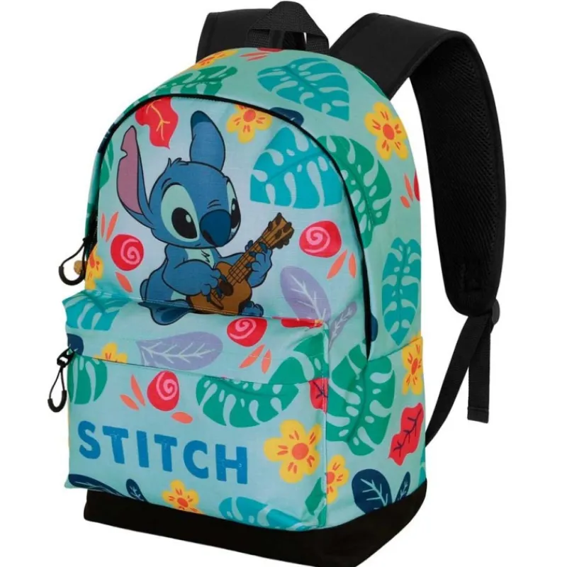 Outlet Mochila Disney Lilo y Stitch Guitar HS FAN 2.2 Verde Películas Y Personajes De Disney ·Lilo Y Stitch