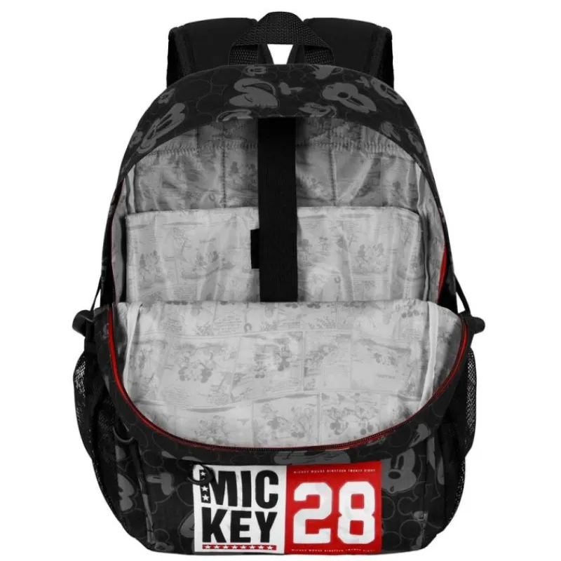 Mochila Disney Mickey Mouse Year Mochila Fight FAN 2.2, Negro Películas Y Personajes De Disney ·Mickey & Minnie