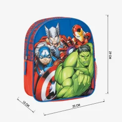 Niños Cerdá Kids Marvel Y Dc Para Niños|Para El Cole^Mochila Escolar Infantil de Avengers