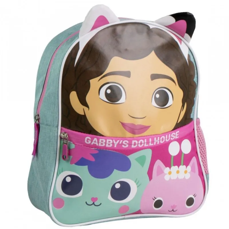 Online Mochila Escolar Infantil Gabby's Dollhouse de Poliéster Lila Para El Cole