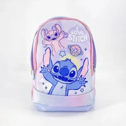 Clearance Mochila Escolar Mediana 41 cm Stitch Lila 100% Poliéster Para El Cole|Stitch Kids