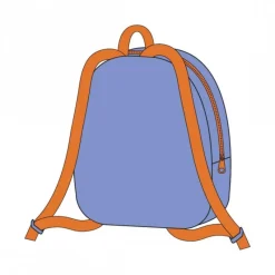 New Mochila Guardería Premium Bluey Para El Cole