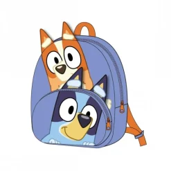 New Mochila Guardería Premium Bluey Para El Cole