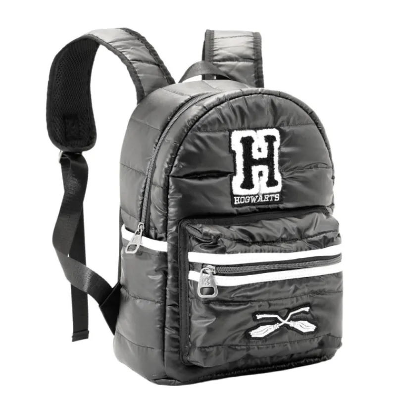 Mochila Harry Potter acolchada negra Bolsos Y Complementos Harry Potter