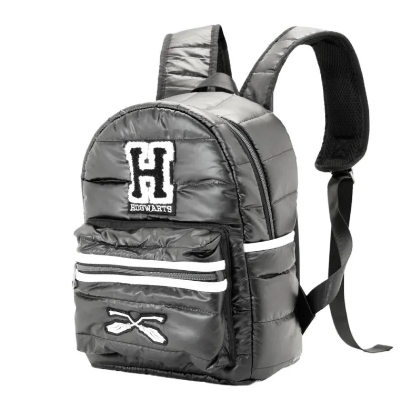 Mochila Harry Potter acolchada negra Bolsos Y Complementos Harry Potter