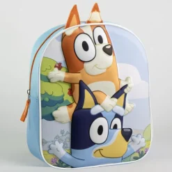 Discount Mochila Infantil 3D Bluey Para El Cole