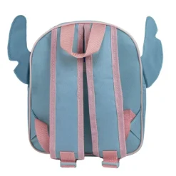 Mochila Infantil 3D con Aplicaciones de Stitch Para El Cole|Stitch Kids