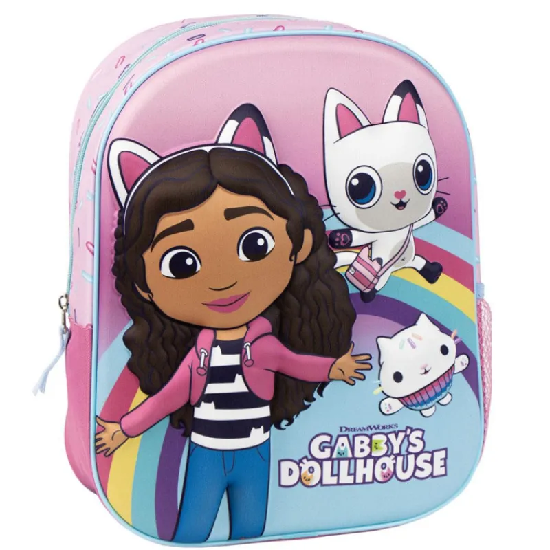 Cerdá Kids Para El Cole^Mochila Infantil 3D Gabby's Dollhouse