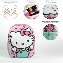 Cerdá Kids Para El Cole^Mochila Infantil 3D Hello Kitty Rosa