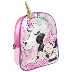 Outlet MOCHILA INFANTIL 3D PREMIUM MINNIE Disney Para Niñas|Para El Cole