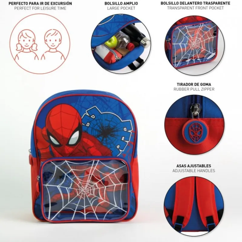 Niños Cerdá Kids Marvel Y Dc Para Niños|Para El Cole^Mochila Infantil de Spiderman