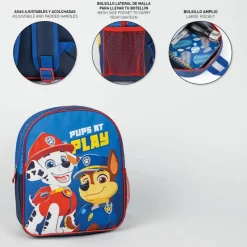 Mochila Infantil Escolar Paw Patrol Para El Cole