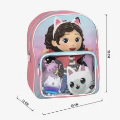 Cerdá Kids Para El Cole^Mochila Infantil Gabby's Dollhouse - Ideal para Pequeñas Aventureras