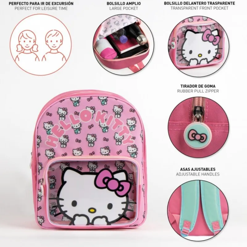 Cerdá Kids Para El Cole^Mochila Infantil Hello Kitty - Diseño Adorable y Funcional