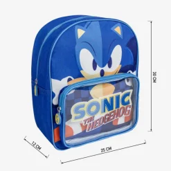 Cerdá Kids Para El Cole^Mochila Infantil Sonic: Aventura y Comodidad para los Pequeños