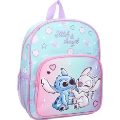 New Mochila Infantil Stitch y Angel de Lilo y Stitch 31x25,5x2,7 cm Películas Y Personajes De Disney ·Lilo Y Stitch