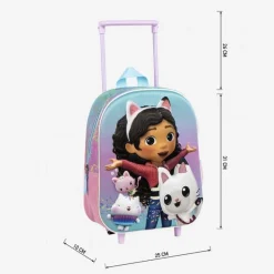 Online Mochila Infantil Trolley 3D Gabby's Dollhouse - Perfecta para los Pequeños Aventureros Para El Cole