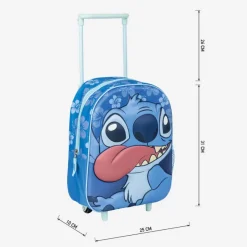 Cerdá Kids Para El Cole|Stitch Kids^MOCHILA INFANTIL TROLLEY 3D STITCH