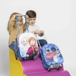 Cerdá Kids Para El Cole|Stitch Kids^MOCHILA INFANTIL TROLLEY 3D STITCH