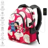 KaracterMania Películas Y Personajes De Disney ·Lilo Y Stitch^Mochila Lilo y Stitch Roja