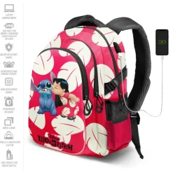 KaracterMania Películas Y Personajes De Disney ·Lilo Y Stitch^Mochila Lilo y Stitch Roja