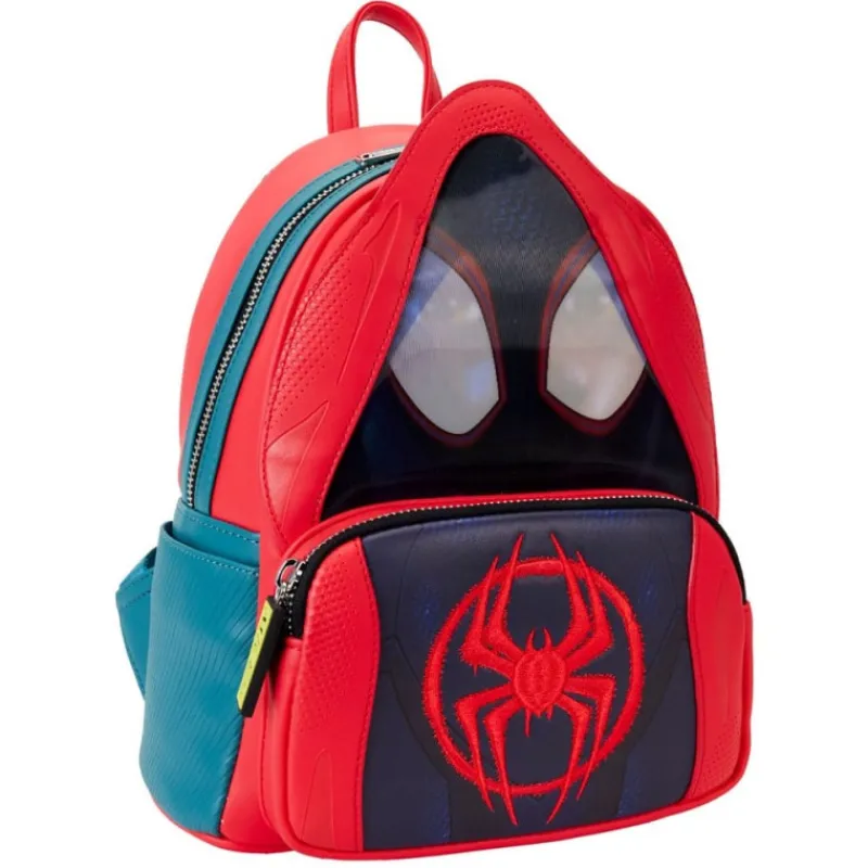 Loungefly Superhéroes Marvel|Mochilas Marvel^Mochila Loungelfly Sudadera Miles Morales Spider-Verse