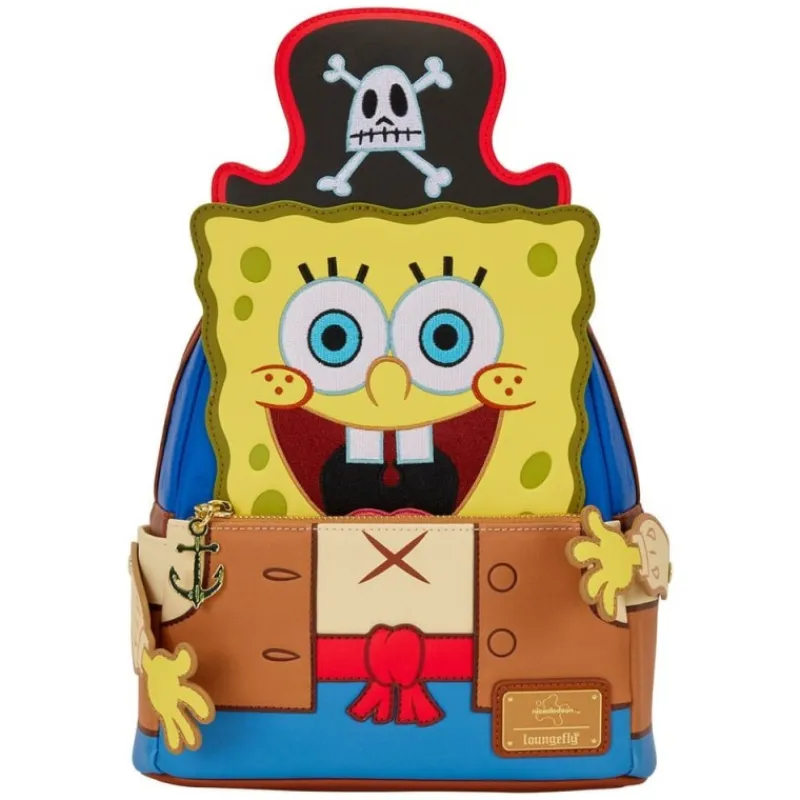Loungefly Bob Esponja^Mochila Mini Bob Esponja de