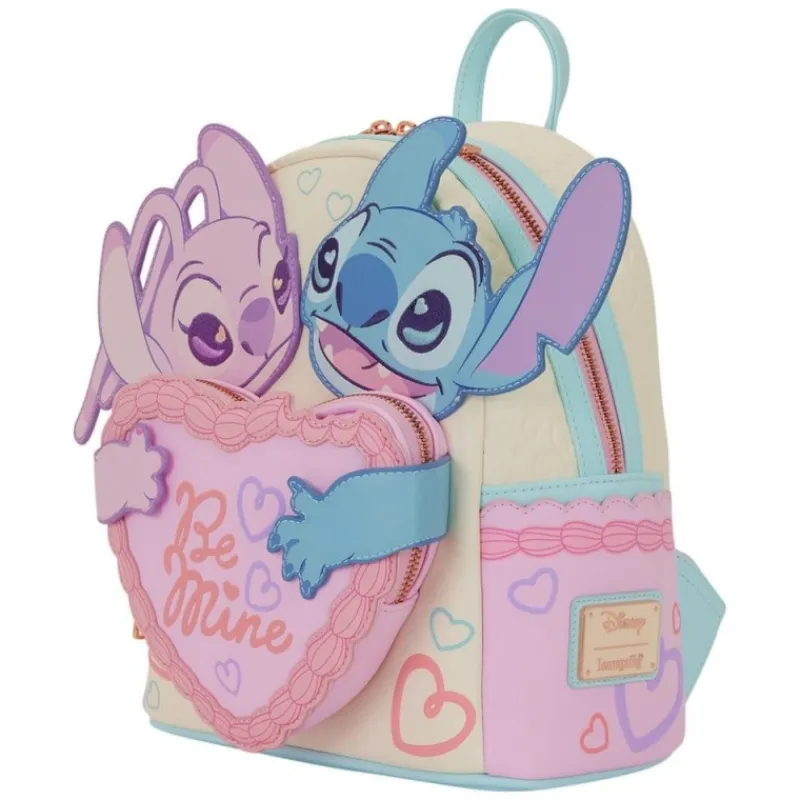 Loungefly Películas Y Personajes De Disney ·Lilo Y Stitch|Bolsos Y Carteras Disney^Mochila Mini Lilo & Stitch Be Mine de