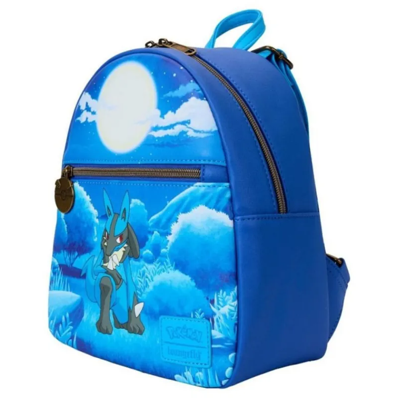 Loungefly Mochilas Pokemon|Complementos Pokemon^Mochila Mini Lucario Pokémon por de Nylon