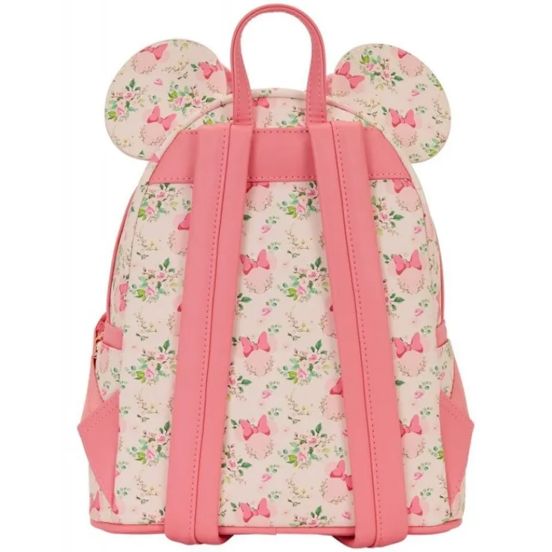 Best Mochila Mini Minnie Mouse Floral de Películas Y Personajes De Disney ·Mickey & Minnie|Bolsos Y Carteras Disney
