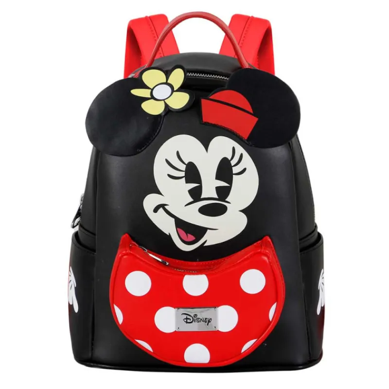KaracterMania Películas Y Personajes De Disney ·Mickey & Minnie|Bolsos Y Carteras Disney^Mochila Minnie Mouse classic outfit