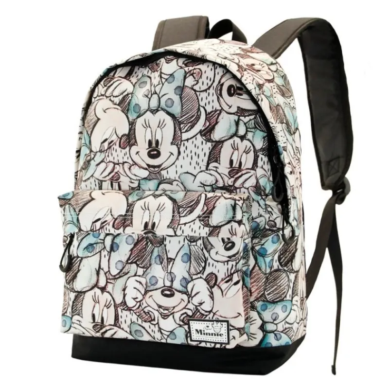 Sale Mochila Minnie Mouse Drawing Gris Ripstop Resistente Películas Y Personajes De Disney ·Mickey & Minnie