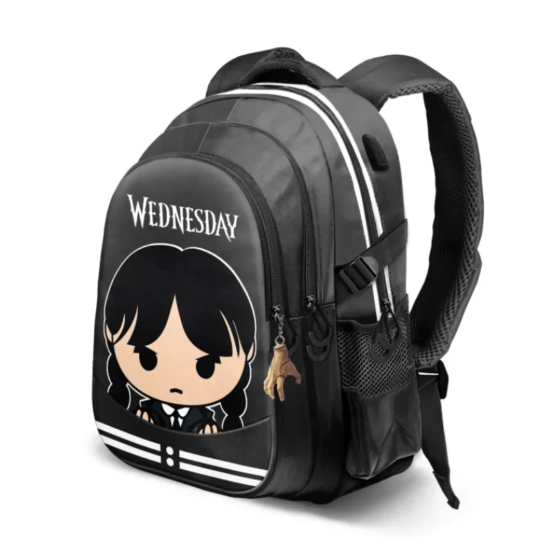 KaracterMania Miércoles Addams^Mochila Miércoles Gris