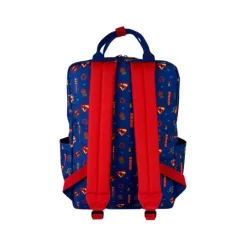 Loungefly Regalos De Superhéroes Dc|Mochilas Dc^Mochila Nylon Superman de DC Comics por