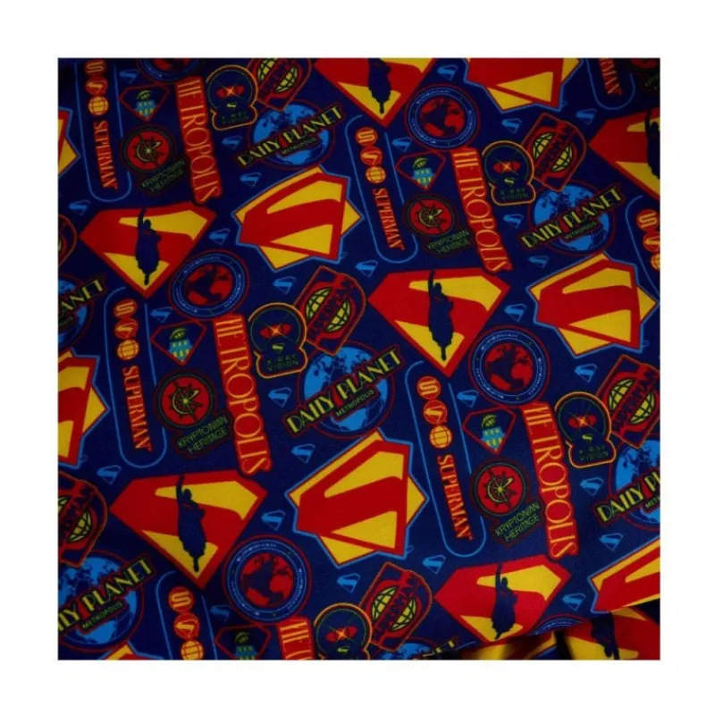 Loungefly Regalos De Superhéroes Dc|Mochilas Dc^Mochila Nylon Superman de DC Comics por