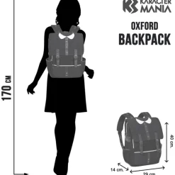 Sale Mochila oxford Miércoles Nevermore Miércoles Addams