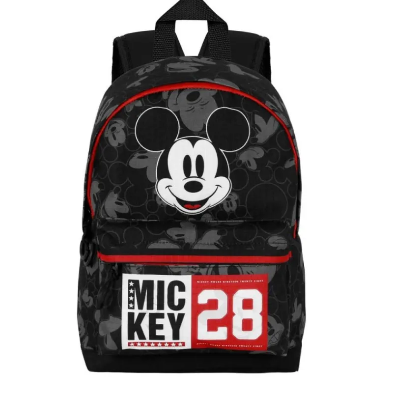 Outlet Mochila Pequeña Disney Mickey Mouse Year HS FAN, Negro Películas Y Personajes De Disney ·Mickey & Minnie