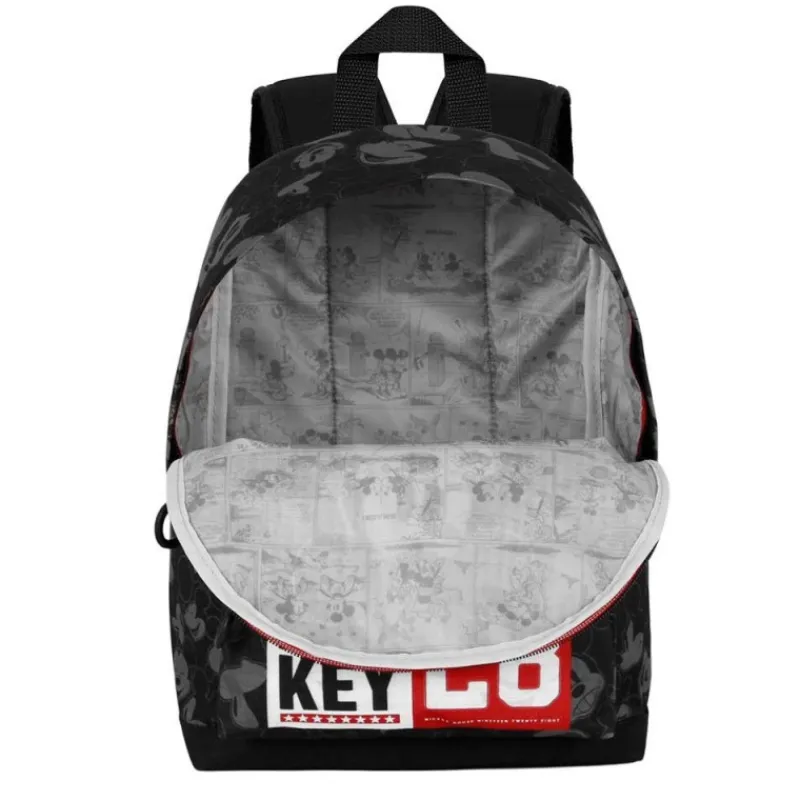 Outlet Mochila Pequeña Disney Mickey Mouse Year HS FAN, Negro Películas Y Personajes De Disney ·Mickey & Minnie