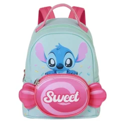 Discount Mochila Pequeña Lilo y Stitch Candy Azul Películas Y Personajes De Disney ·Lilo Y Stitch|Bolsos Y Carteras Disney