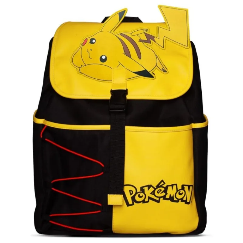 Mochila Pikachu Huge de Pokémon - Poliéster 35 x 41 x 8 cm Pikachu|Mochilas Pokemon