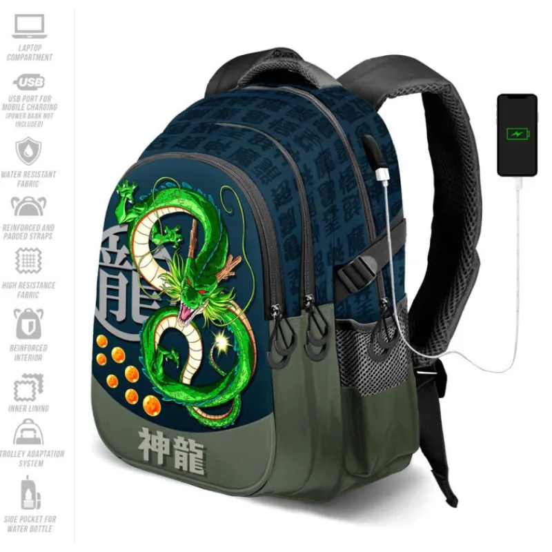 KaracterMania Para El Cole^Mochila Plus Shenron Dragon Ball