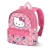 Hot Mochila Preescolar Hello Kitty Chess Joy Rosa Para El Cole